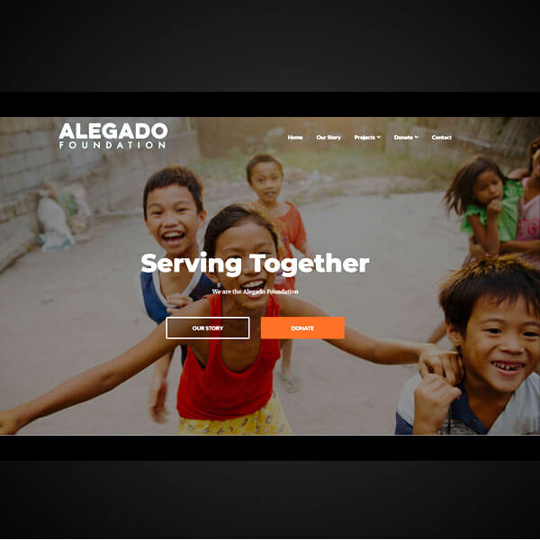 Alegado Foundation Website